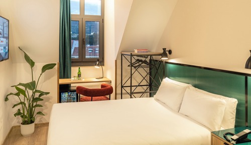 Habitación básica, vistas a la ciudad