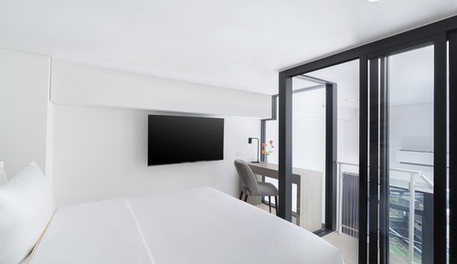 Estudio, 1 cama de matrimonio (Duplex)