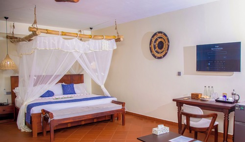 Habitación de lujo doble, 1 cama de matrimonio grande, baño privado, vistas al río