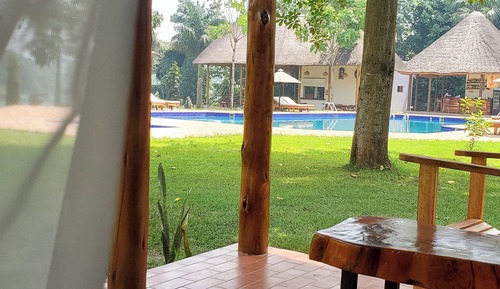Habitación de lujo doble, 1 cama de matrimonio grande, baño privado, vistas al río