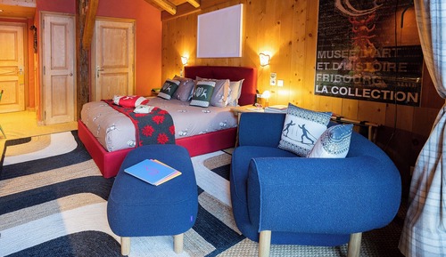 Habitación Deluxe con 1 cama doble o 2 individuales, vistas a la montaña