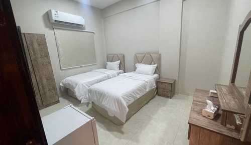 Habitación con 1 cama doble o 2 individuales