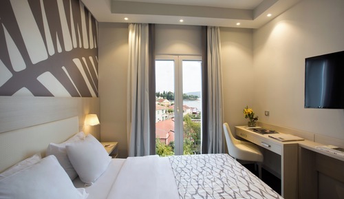 Standard Double Room with Side Sea View
