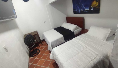 Habitación triple familiar, vistas al complejo turístico