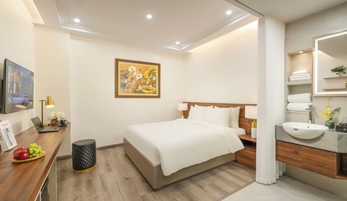 Habitación estándar con 1 cama doble o 2 individuales, no fumadores