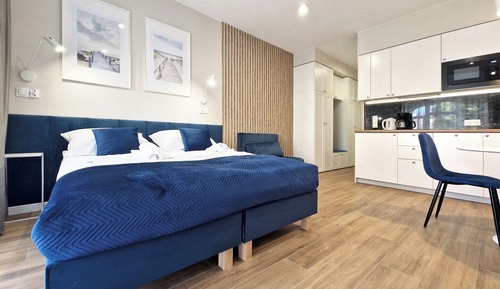 Suite estudio superior, 1 cama de matrimonio con sofá cama
