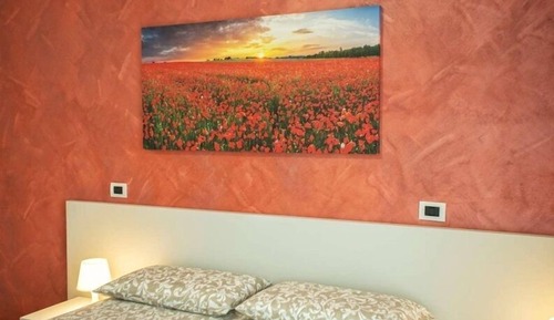 Habitación cuádruple, vistas al jardín