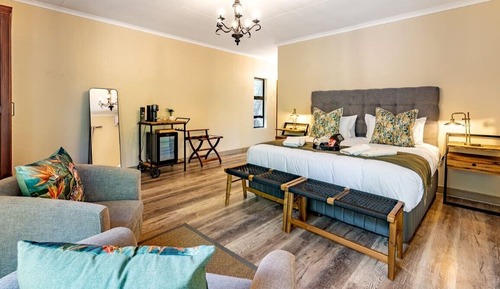 Habitación exclusiva, vistas al jardín