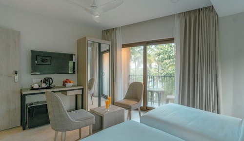 Habitación superior con 1 cama doble o 2 individuales