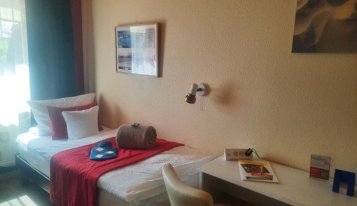 Habitación con 2 camas individuales