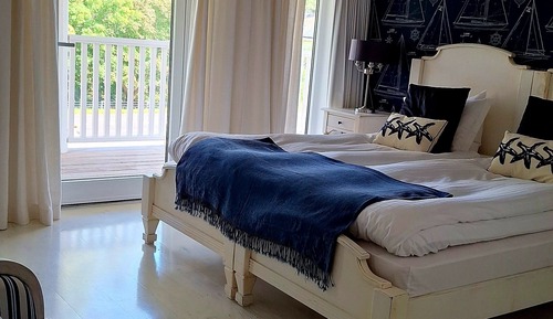 Habitación clásica doble, vistas al jardín