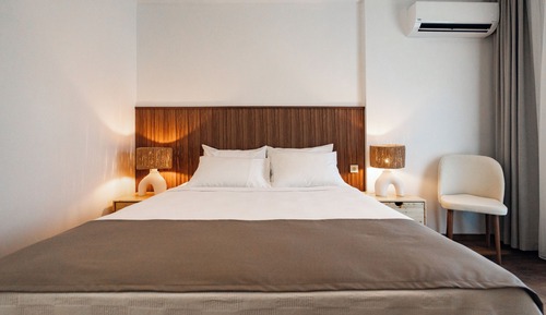 Habitación Confort, vistas parciales al mar