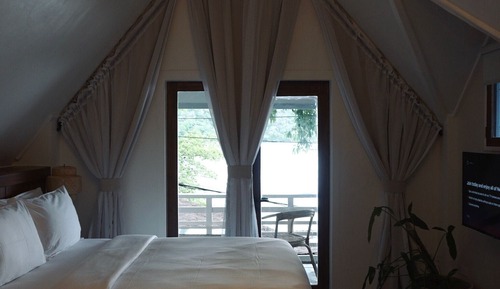 Habitación individual de lujo, 1 cama de matrimonio, vistas a la playa, en una planta alta