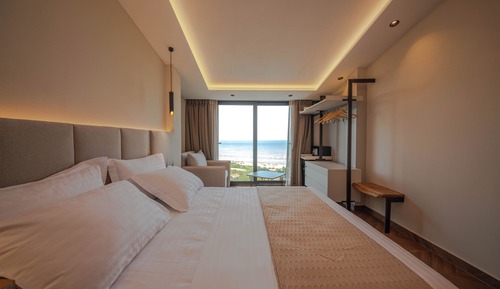 Habitación triple Deluxe, vistas al mar