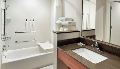 Suite, 1 cama de matrimonio grande con sofá cama