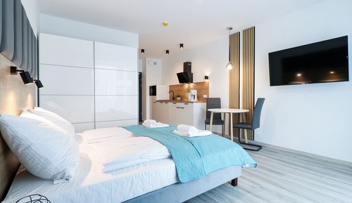 Suite estudio estándar, 1 cama de matrimonio
