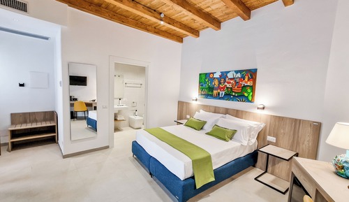 Habitación con 1 cama doble o 2 individuales