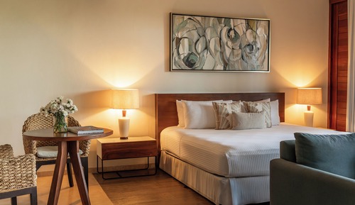 Habitación superior, balcón, vistas al jardín
