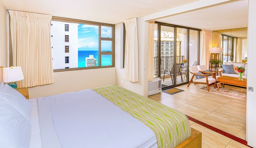 Apartamento, 1 habitación, balcón, vistas al mar (0063)