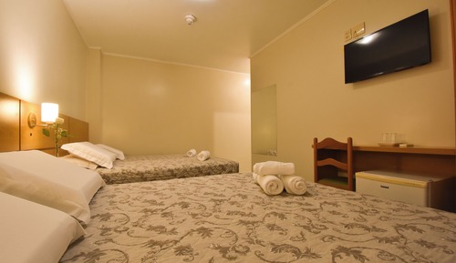 Habitación cuádruple Confort, vistas a la ciudad