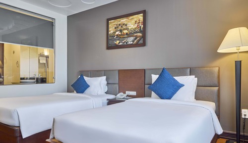 Habitación Premier con 2 camas individuales, vistas a la ciudad