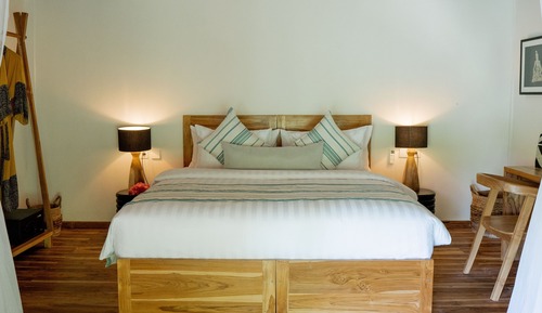 Habitación Deluxe con 1 cama doble o 2 individuales, no fumadores, vistas al jardín