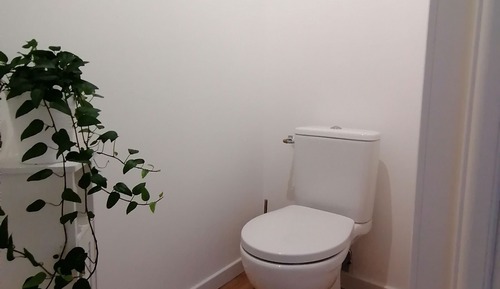 Habitación triple, vistas al jardín
