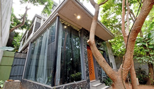 Villa romántica, vistas al jardín