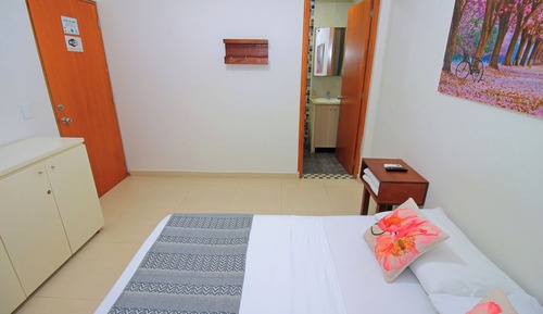 Habitación básica, vistas al patio