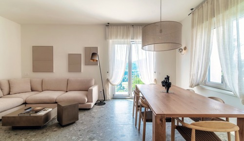 Apartamento, patio, vistas a la ciudad