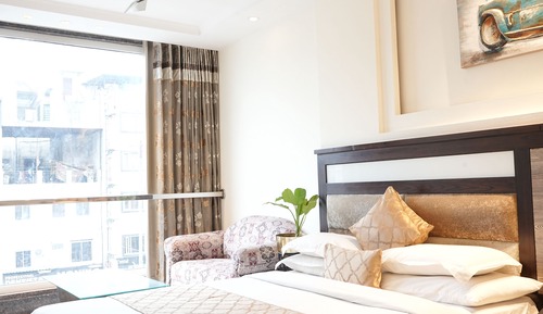 Suite estudio familiar, vistas a la ciudad