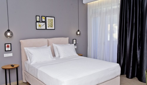 Habitación familiar, vistas al mar