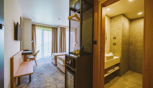 Habitación Deluxe con 2 camas individuales, vistas a la ciudad