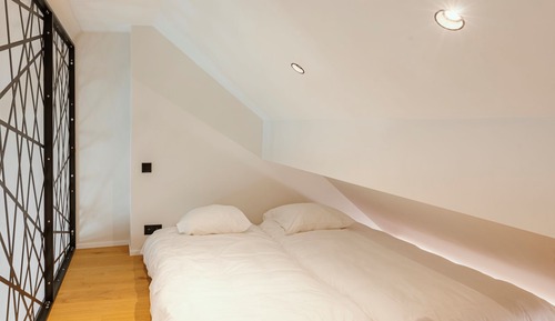 Suite familiar, 2 habitaciones, bañera de hidromasaje, vistas al jardín