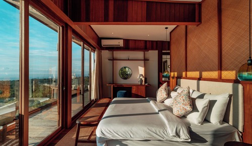 Suite de lujo, 1 cama de matrimonio grande, vistas al mar