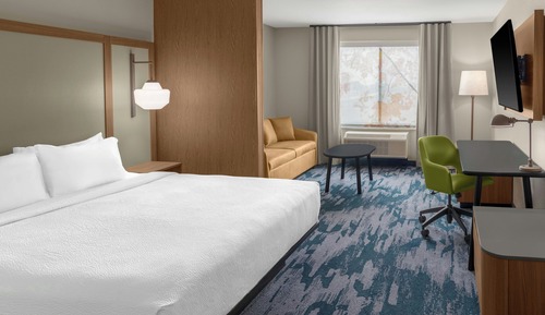 Habitación estándar, 1 cama de matrimonio grande con sofá cama