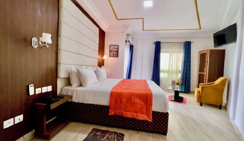 Habitación de lujo, balcón