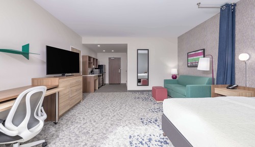 Estudio, 1 cama de matrimonio grande, accesible para personas con discapacidad (Mobility & Hearing)