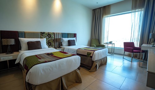 Habitación Deluxe con 1 cama doble o 2 individuales