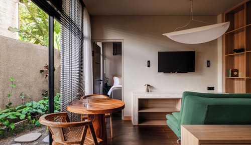 Suite Signature, cocina básica, vistas al jardín
