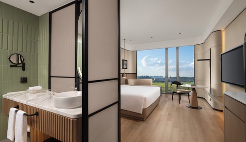 Habitación estándar, 1 cama de matrimonio grande, bañera accesible