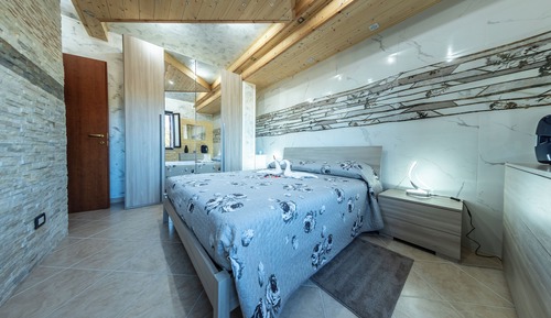 Apartamento de lujo, 1 cama de matrimonio, vistas a la montaña