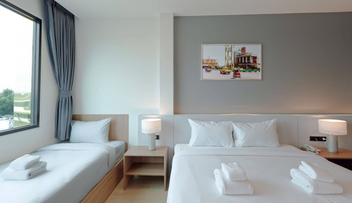 Habitación triple de lujo