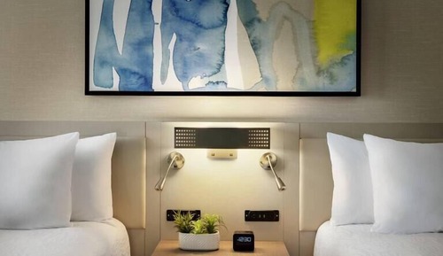 Habitación, 2 camas de matrimonio