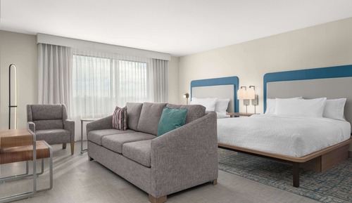 Suite estudio, 2 camas de matrimonio
