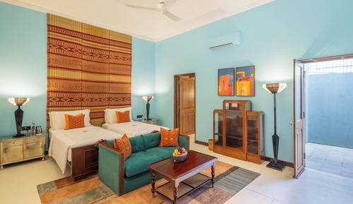 Habitación Deluxe con 1 cama doble o 2 individuales, vistas al jardín
