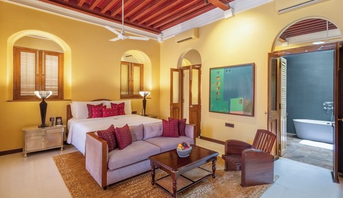 Habitación Deluxe doble, vistas al jardín