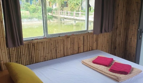 Habitación panorámica doble, vistas parciales al lago