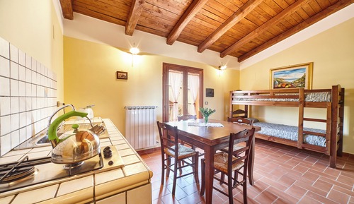 Apartamento, vistas al jardín