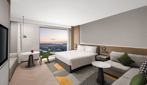 Habitación estándar, 1 cama de matrimonio grande, vistas al río